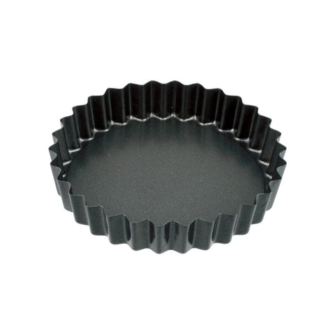 Loose Base Quiche Pan Set of 4, 12 x 2cm - Non-Stick