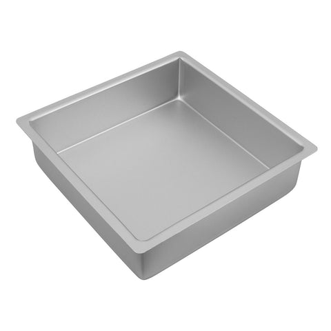 Silver Anodised Square Cake Pan - 5 Sizes