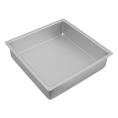Silver Anodised Square Cake Pan - 5 Sizes