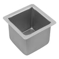 Silver Anodised Square Deep Cake Pan / 10 X 10CM