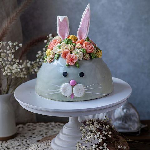 Silver Anodised Hemisphere Cake Pan 10X5cm