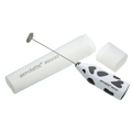 Mooo Milk Frother with Case  -  Cow Print