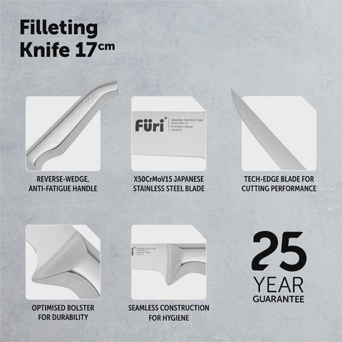 Pro Filleting Knife 17cm