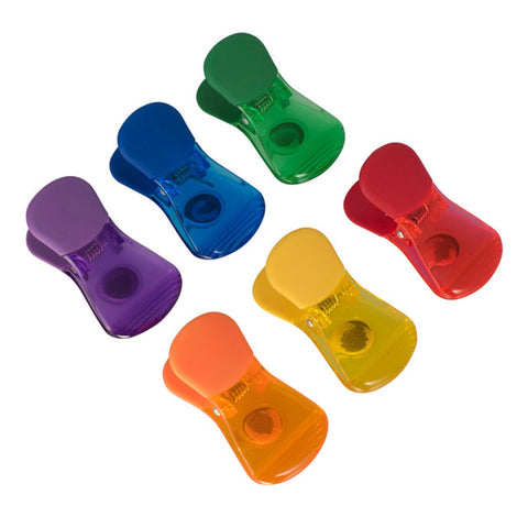 Magnetic Bag Clips - Set Of 6