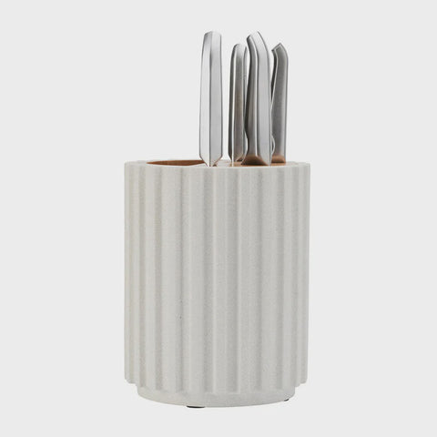 Pro Radial Block Snow Terrazzo 5 Piece