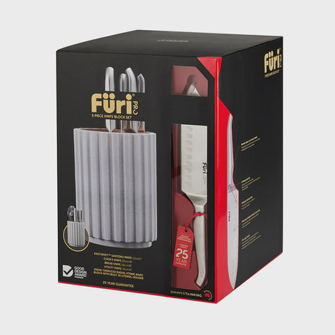 Pro Radial Block Snow Terrazzo 5 Piece