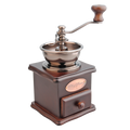 Wood Coffee Grinder - Dark / Dark