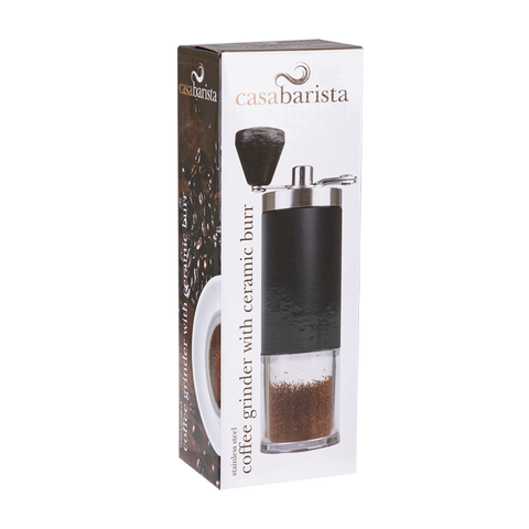 Stainless Steel Hand Coffee Grinder W/Ceramic Burr