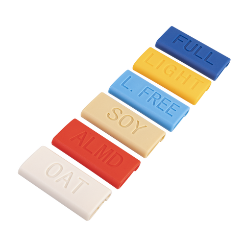 Milk ID Clips - Light - Yellow