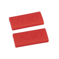 Milk ID Clips - Almond - Red / Red