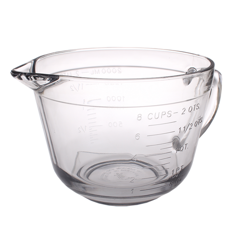 Glass Batter Bowl 2L