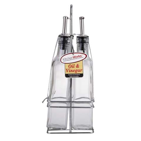 Glass Oil & Vinegar Set 270ml