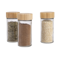 Round Spice Jar with Bamboo Lid 85ml