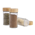 Round Spice Jar with Bamboo Lid 85ml
