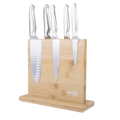 Magnetic Knife Stand Double Sided / Bamboo
