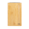 Square Universal Knife Block - Bamboo / Bamboo