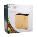 Rectangle Universal Knife Block - Bamboo / Bamboo