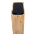 Rectangle Universal Knife Block - Bamboo / Bamboo
