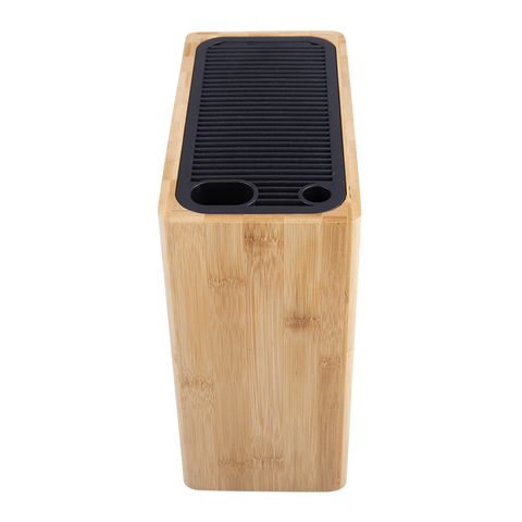 Rectangle Universal Knife Block - Bamboo / Bamboo