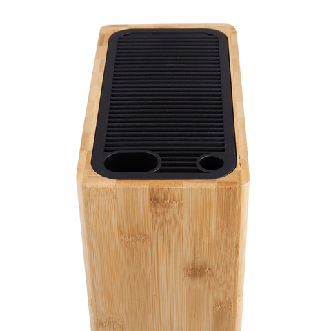 Rectangle Universal Knife Block - Bamboo / Bamboo