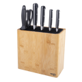 Rectangle Universal Knife Block - Bamboo / Bamboo