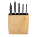 Rectangle Universal Knife Block - Bamboo / Bamboo