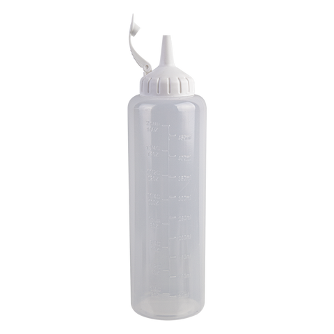 Plastic Squeeze Bottle 475ml (White Tops)