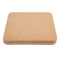 Square Cork Trivets 20 x 20cm Set 2