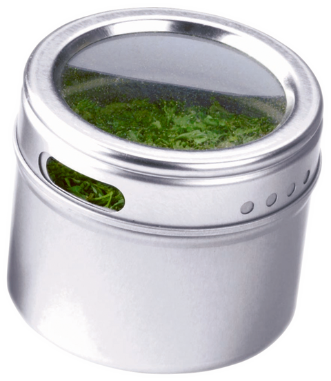 Appetito Magnetic Spice Cans With Window