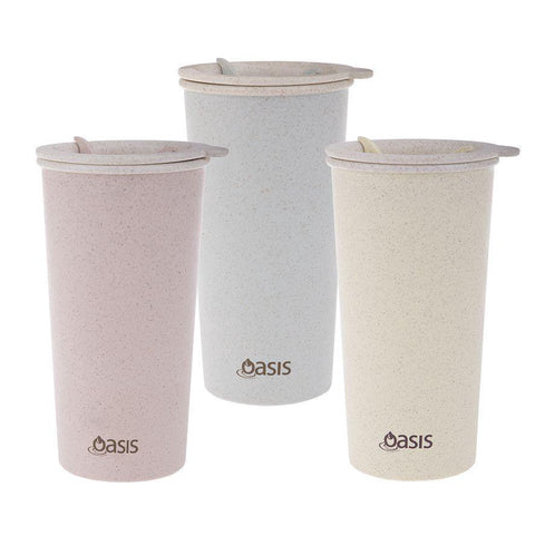 Double Wall "Eco Cup" 400Ml - 3 Asst. Colours