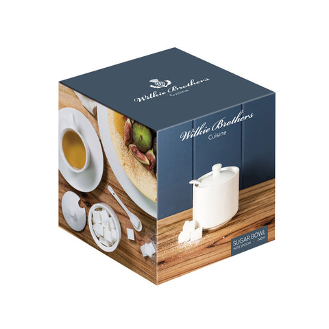 Straight Sugar Bowl 240ml - New Bone