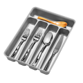 Mini Cutlery Tray 32.2 X 22.9 X 4.7cm / Soft Grey