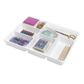 Basic Junk Drawer Organiser 37.6 X 31.2 X 4.8Cm / White