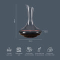 Kinross Decanter 1200ml - Glass