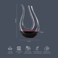 Lennox Decanter 1500ml - Glass
