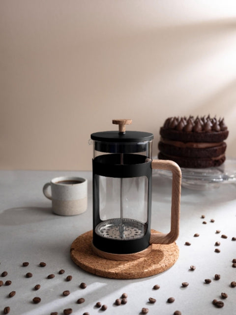 Coffee & Tea Plunger 1.0L Black