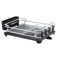 Pinnacle Aluminium Dish Rack With Draining Board