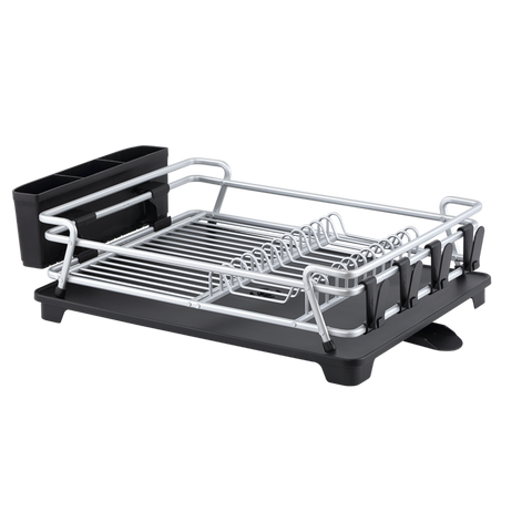 Pinnacle Aluminium Dish Rack With Draining Board