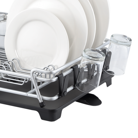 Pinnacle Aluminium Dish Rack With Draining Board