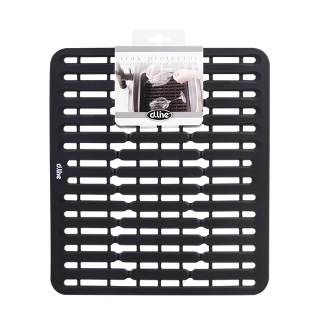 Silicone Sink Protector 32cm X 28cm - Black