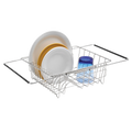 Stainless Steel Expandable In-Sink Dish Rack 35cm X 30cm X 12.7cm