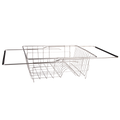 Stainless Steel Expandable In-Sink Dish Rack 35cm X 30cm X 12.7cm