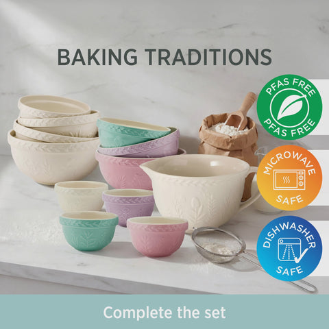 Mixing Bowl 29 x 14cm 4.5L Vanilla