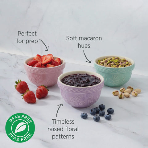 Baking Traditions Mini Prep Bowls 3 Pack