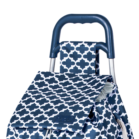 Summit Stair Climber Moroccan Navy Shopping Trolley
