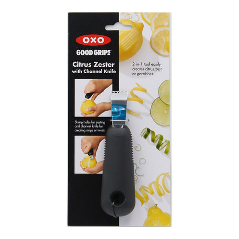 Good Grips Citrus Zester With Channel Knife
