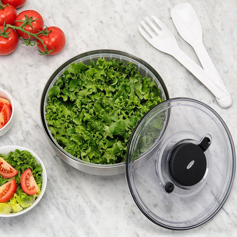 Steel Salad Spinner