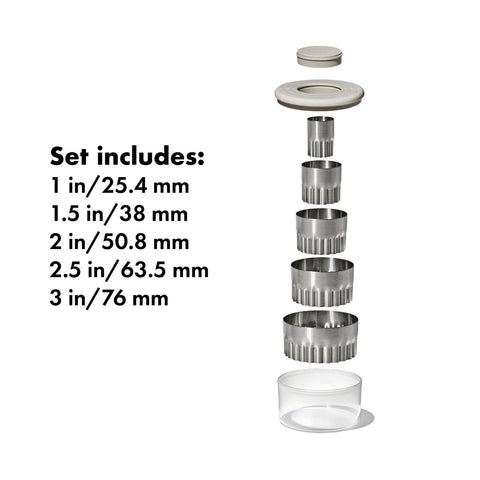 Dual-sided Cookie/ Biscuit Cutters
