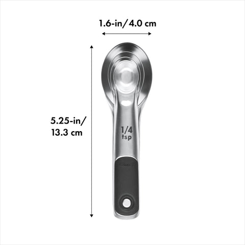 Good Grips 4 Piece Stainless Steel Measuring Spoon Set