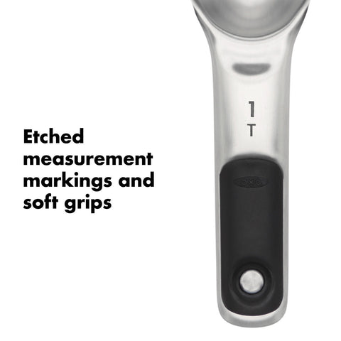 Good Grips 4 Piece Stainless Steel Measuring Spoon Set